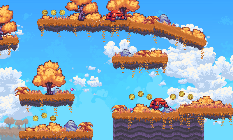 Our render of Godot 2D Platformer