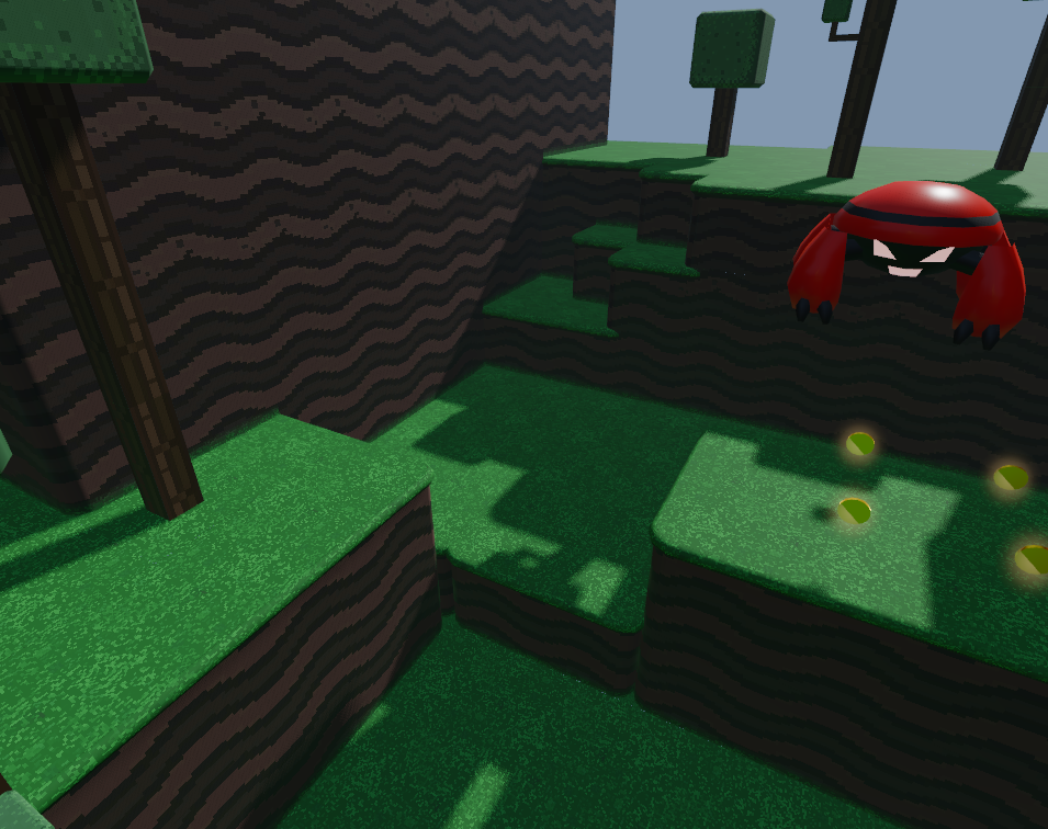 Our render of Godot 3D Platformer