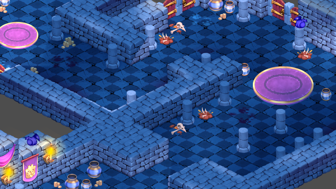 Our render of Isometric Dungeon