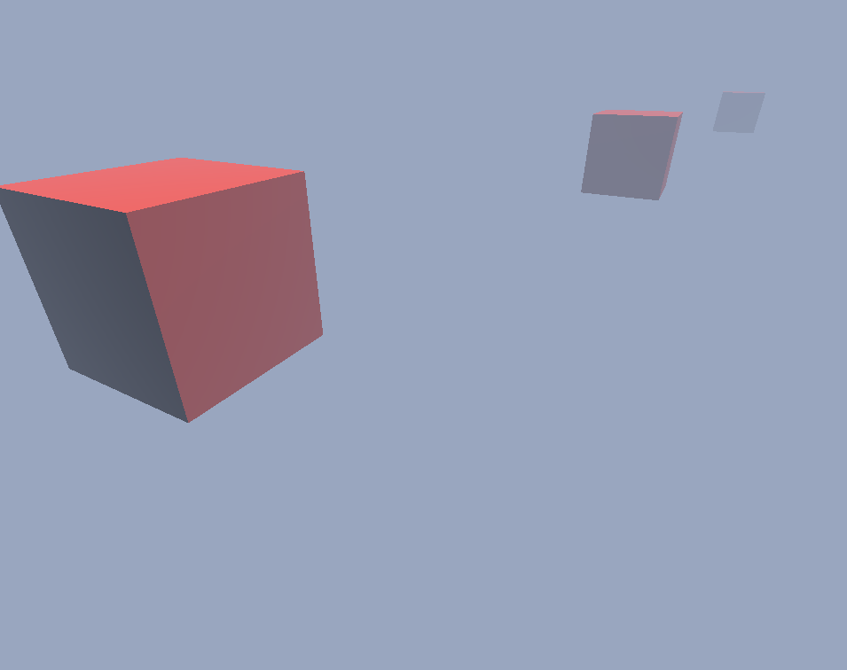 Godot render of Depth fog