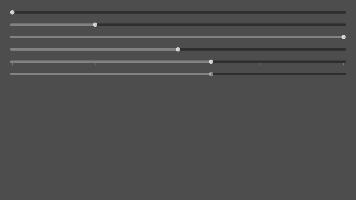Our render of HSlider
