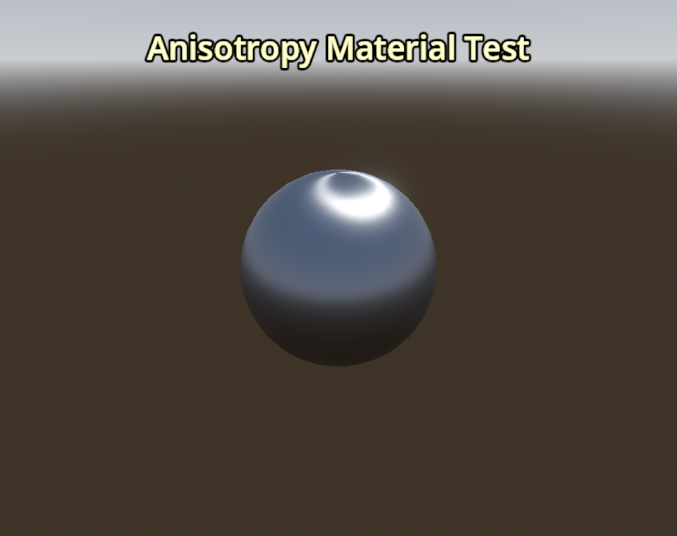 Godot render of Anisotropy