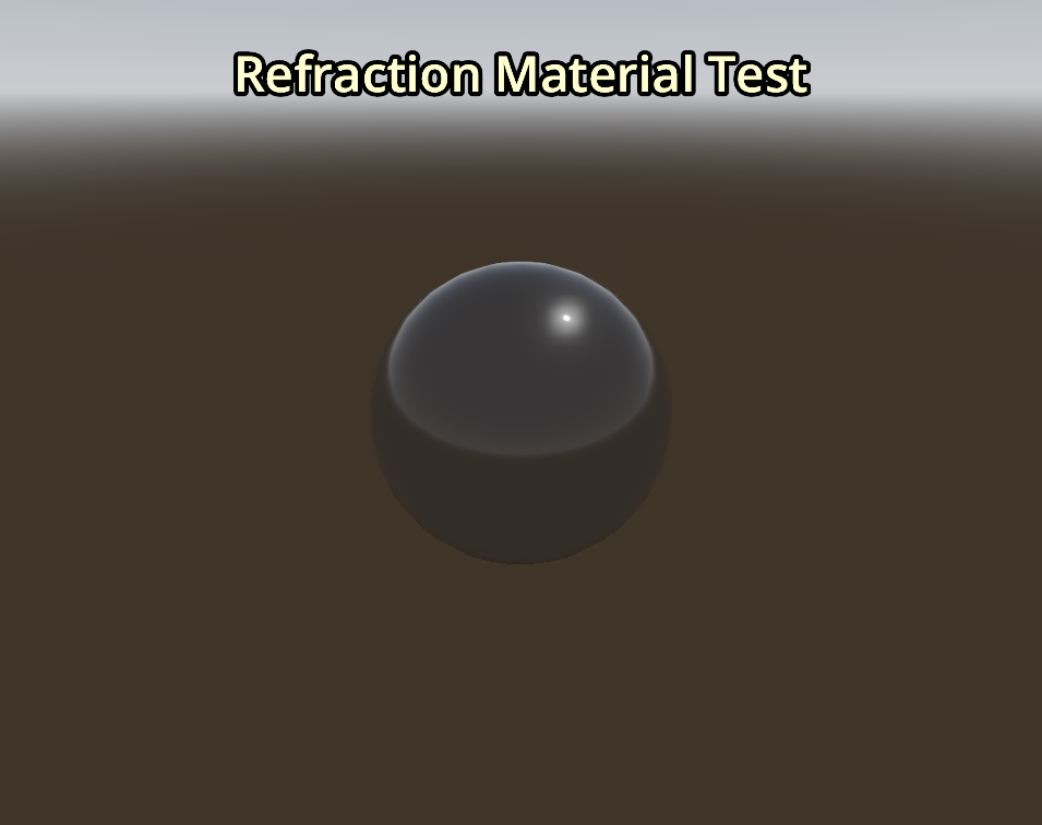 Our render of Refraction