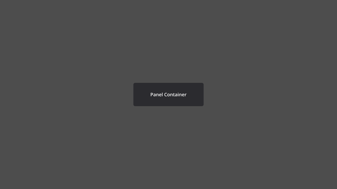Our render of PanelContainer