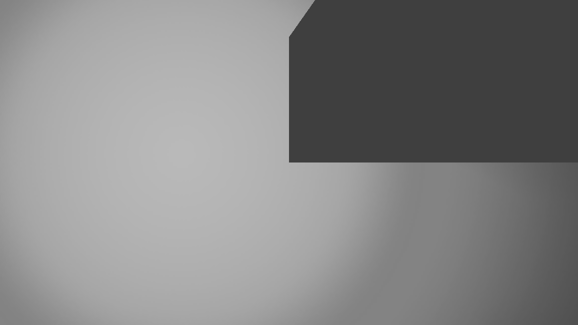 Our render of Shadow receivers: shadow_item_cull_mask