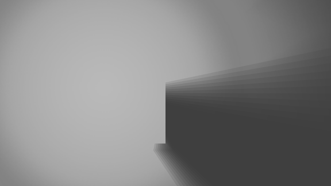 Godot render of The boundary under a shadow_filter
