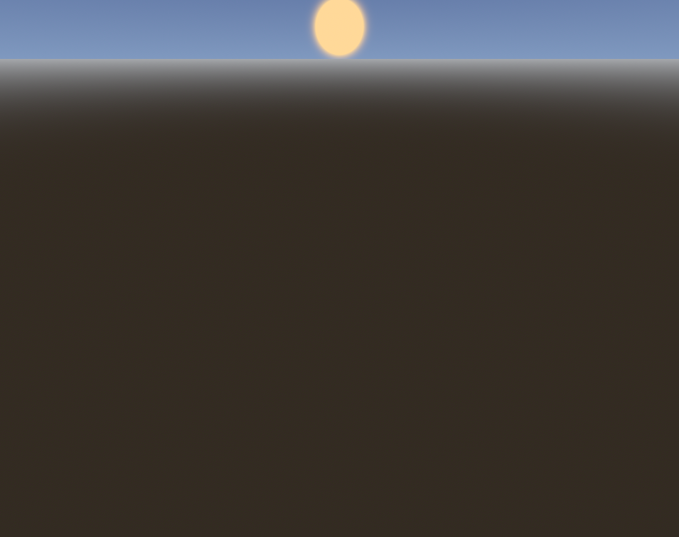 Godot render of Sun disc size