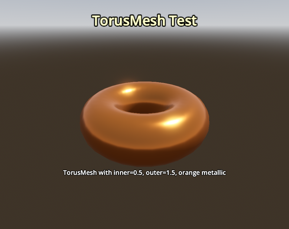Godot render of MeshInstance3D