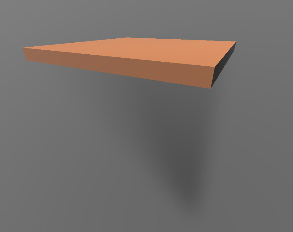 Our render of Volumetric fog shadow